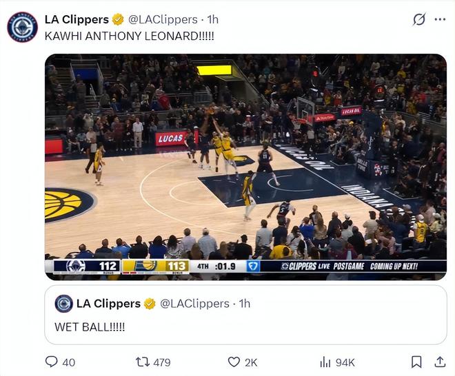 伦纳德绝杀锁定胜局 创NBA历史纪录